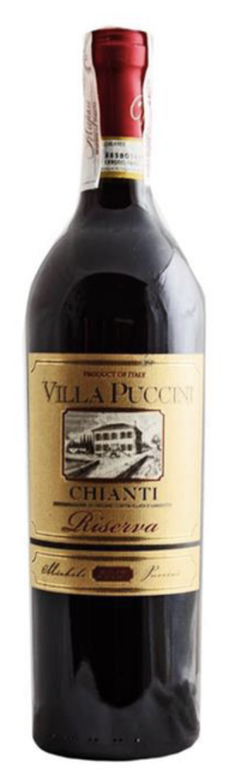 Вино Villa Puccini Chianti Riserva сухе червоне 12.5% 0.75 л
